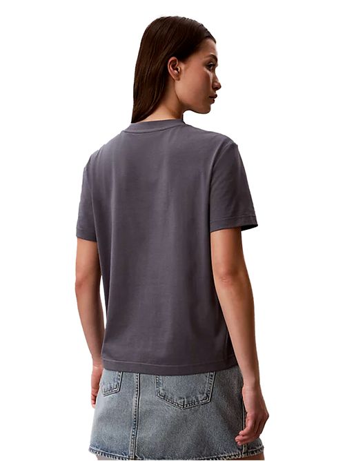 CALVIN KLEIN T-shirt con monogramma logo CALVIN KLEIN | LV047B865GCKP